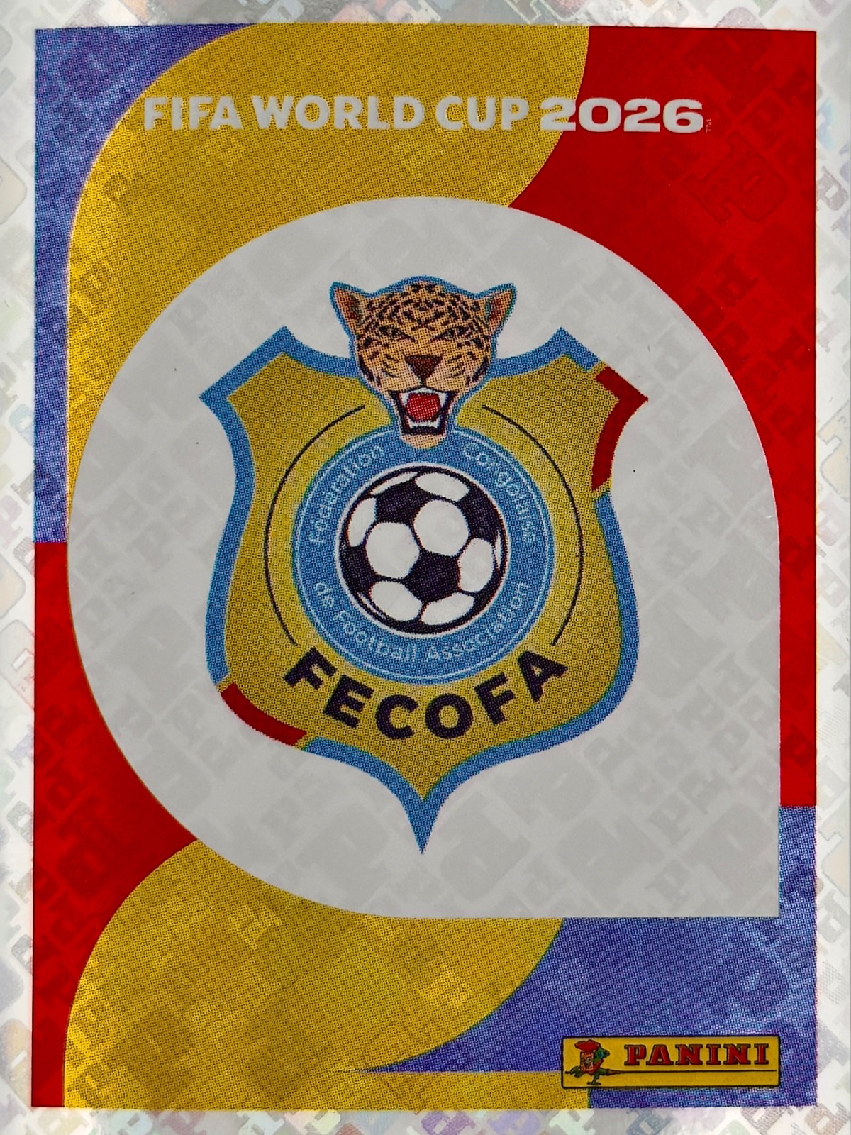PANINI FIFA WORLD CUP 2026 GOLD CRUMPLE CONGO DR 100% ORIGINAL ⚽🏆🔥 PICK YOURS