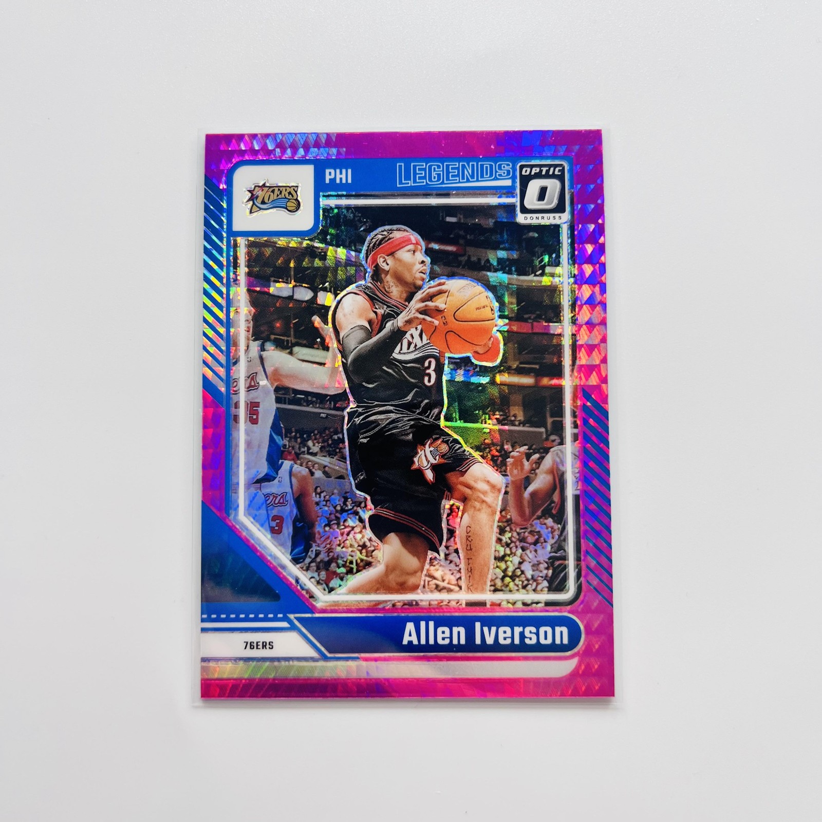 2024-25 Donruss Optic #237 Allen Iverson Hyper Pink