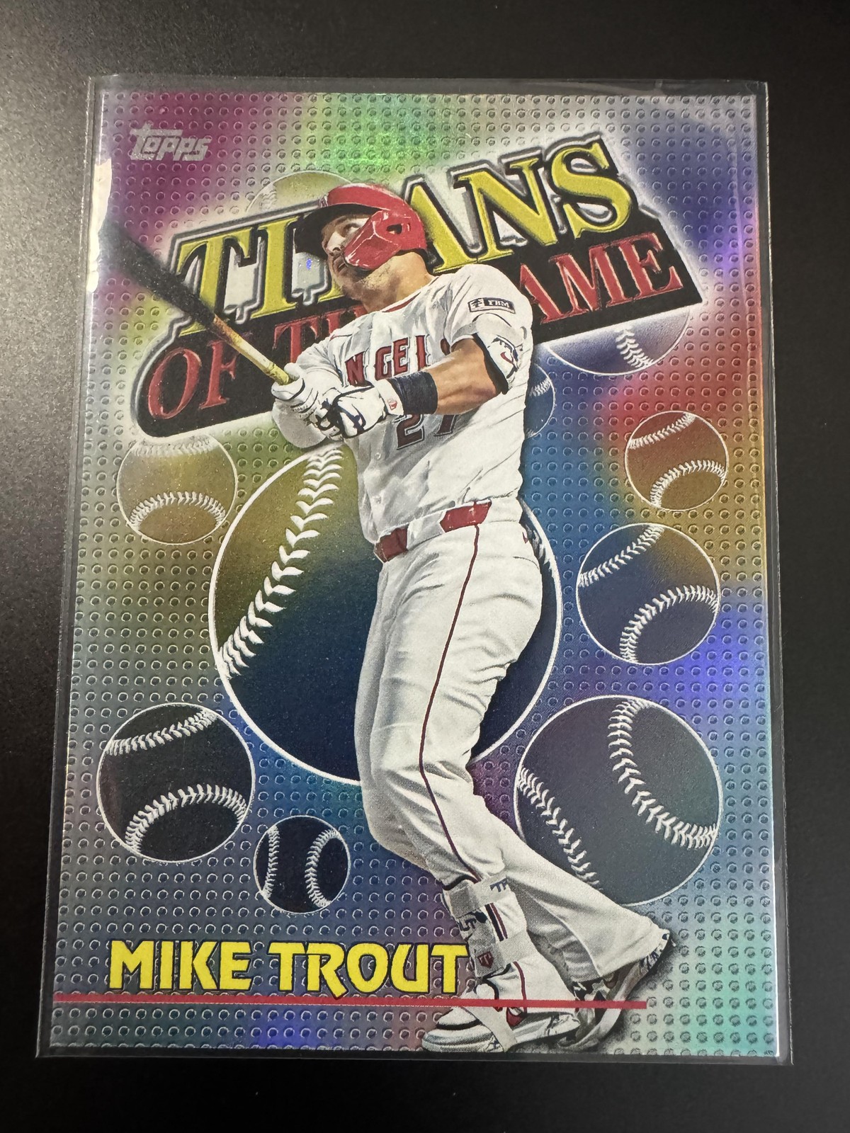 2026 Topps #TOG-2 Mike Trout Titans of the Game