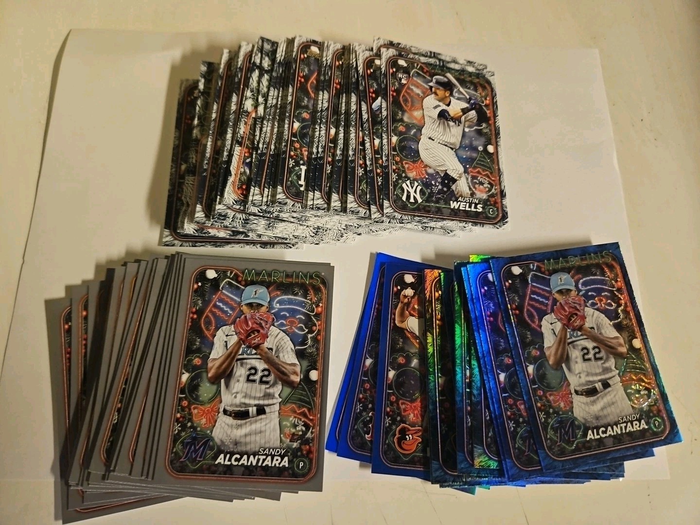 2024 Topps Holiday MLB Variations, Foils, Jersey. Complete Your Set