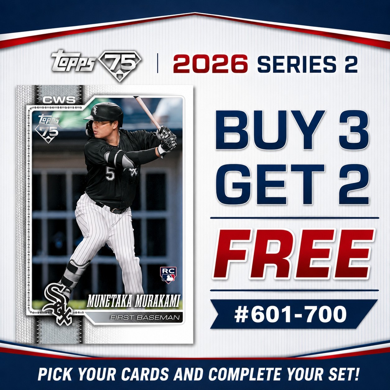 2026 TOPPS SERIES 2 Baseball – Singles #601-700🔥You Pick! Complete Your Set!🔥
