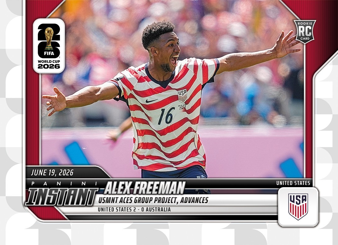 *PRESALE* 2026 Panini Instant FIFA World Cup Alex Freeman RC #67 ~ United States
