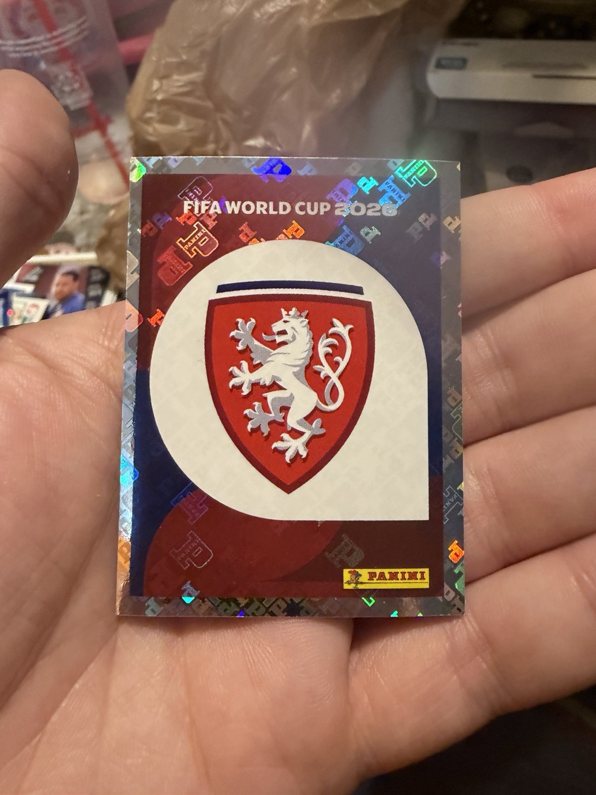 2026 Panini FIFA World Cup Sticker Czechia Team Logo #CZE 1 -US Edition
