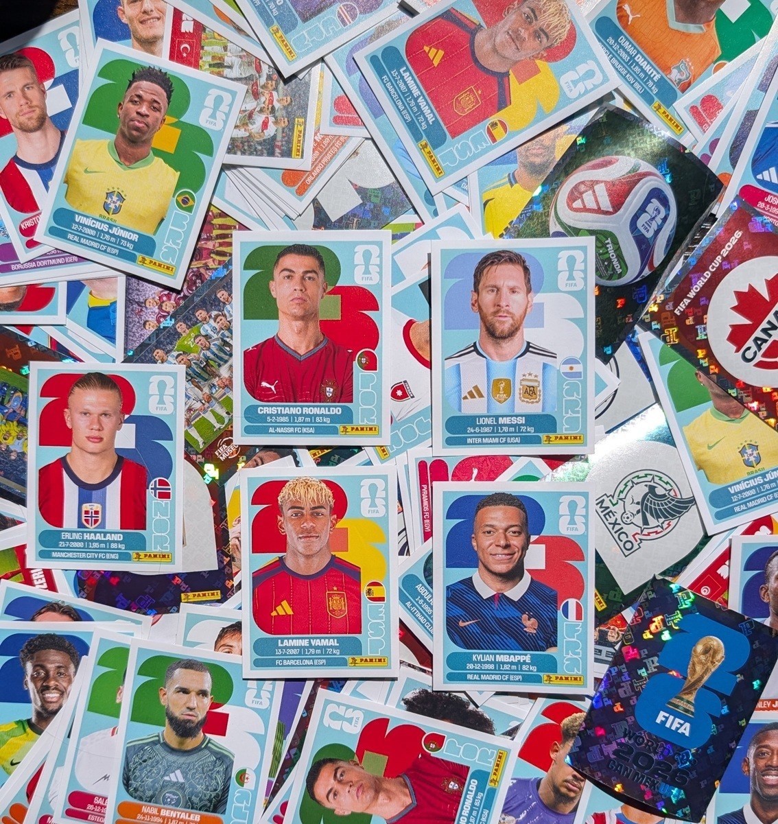 2026 Panini FIFA World Cup Stickers – YOU PICK – #USA1 – #TUN20 – GROUP D E F