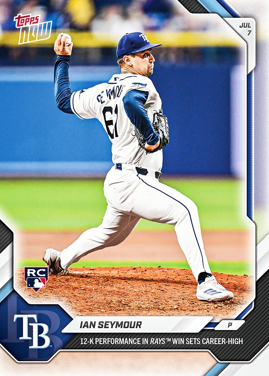 *PRE SALE* Ian Seymour – 2026 MLB Topps NOW® – Card 423