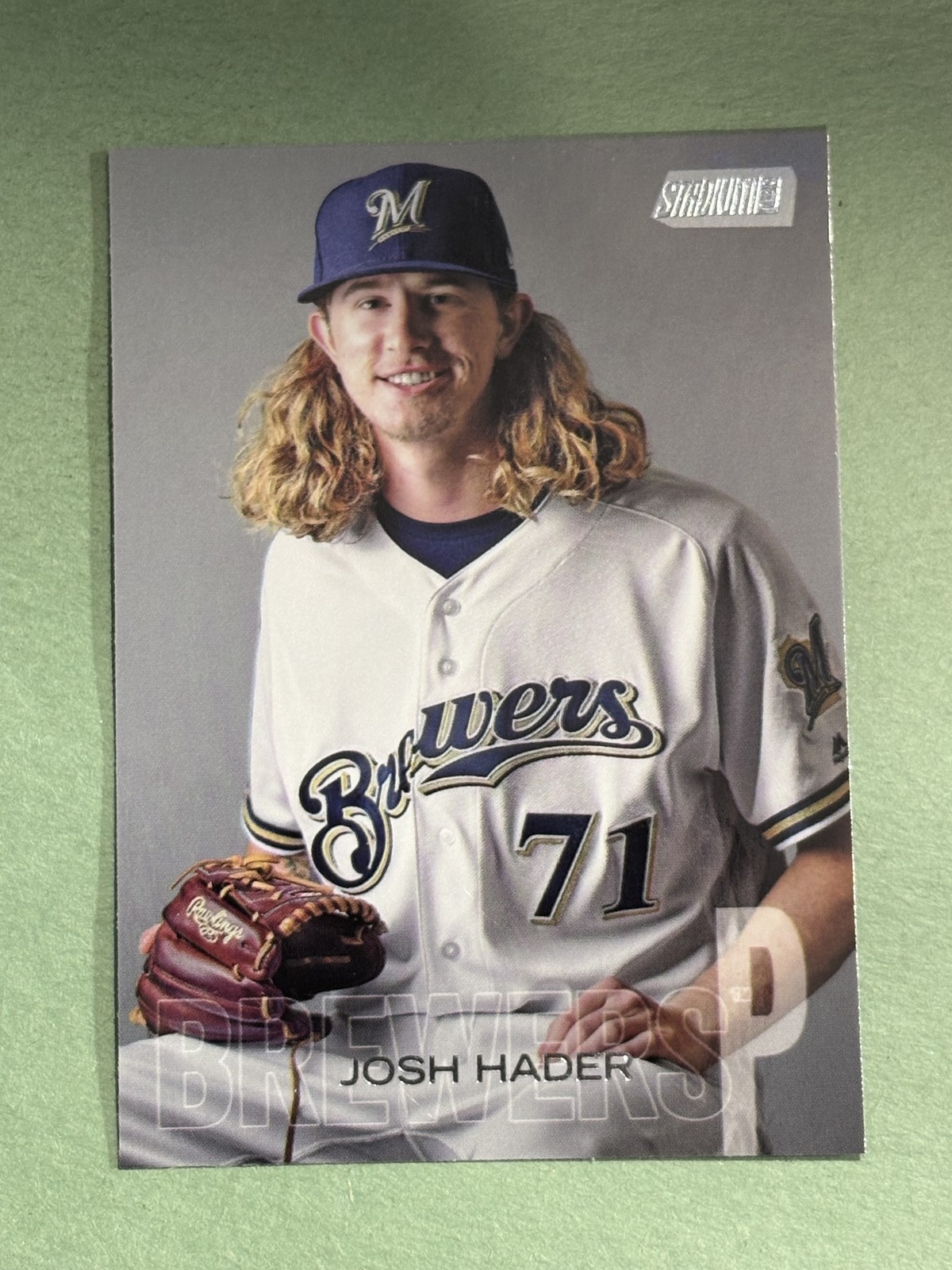 Josh Hader 2018 Stadium Club Milwaukee Brewers #224 JJ319