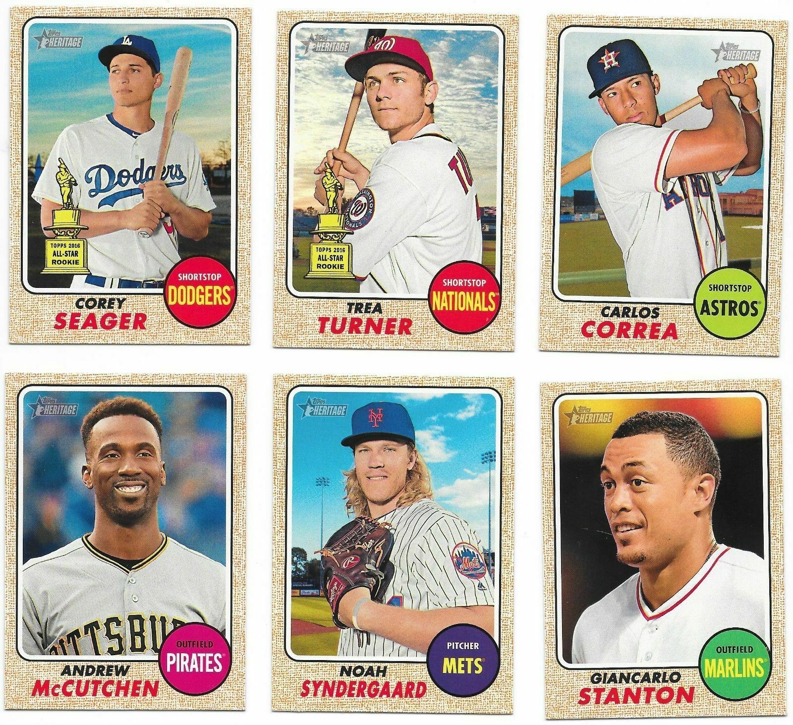 2017 Topps Heritage Short Prints SP 401-500 710-725 You Pick