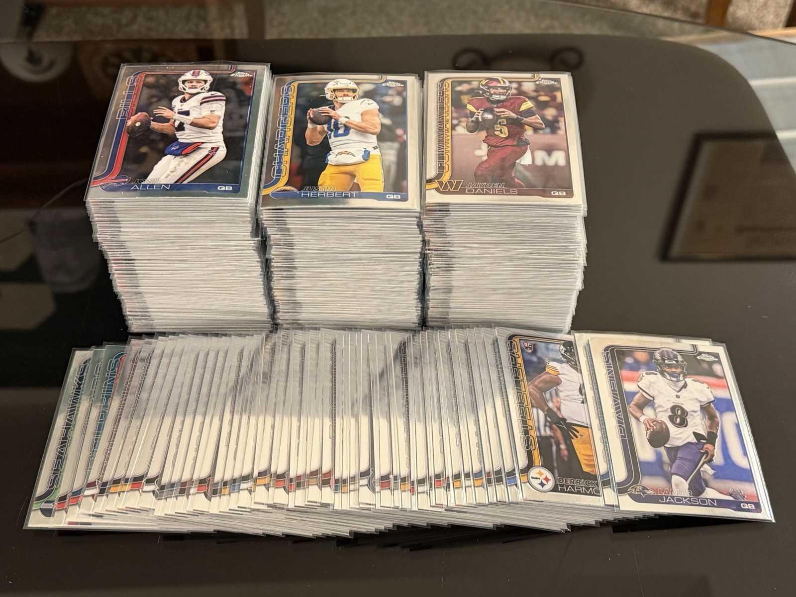 2025 Topps Chrome Football BASE Singles (#1-400) + 2 Card Min Please Read!