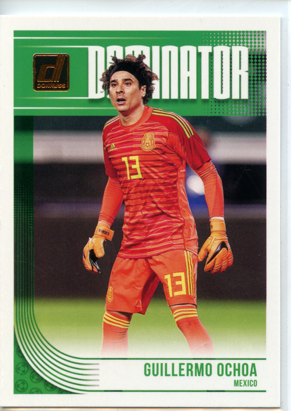2018-19 Donruss Soccer Dominator #D-11 Guillermo Ochoa – Mexico Qty