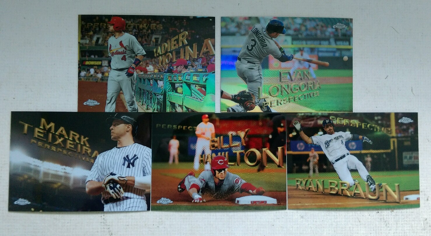2016 TOPPS CHROME PERSPECTIVES INSERT REFRACTOR COMPLETE YOUR SET FREE SHIPPING