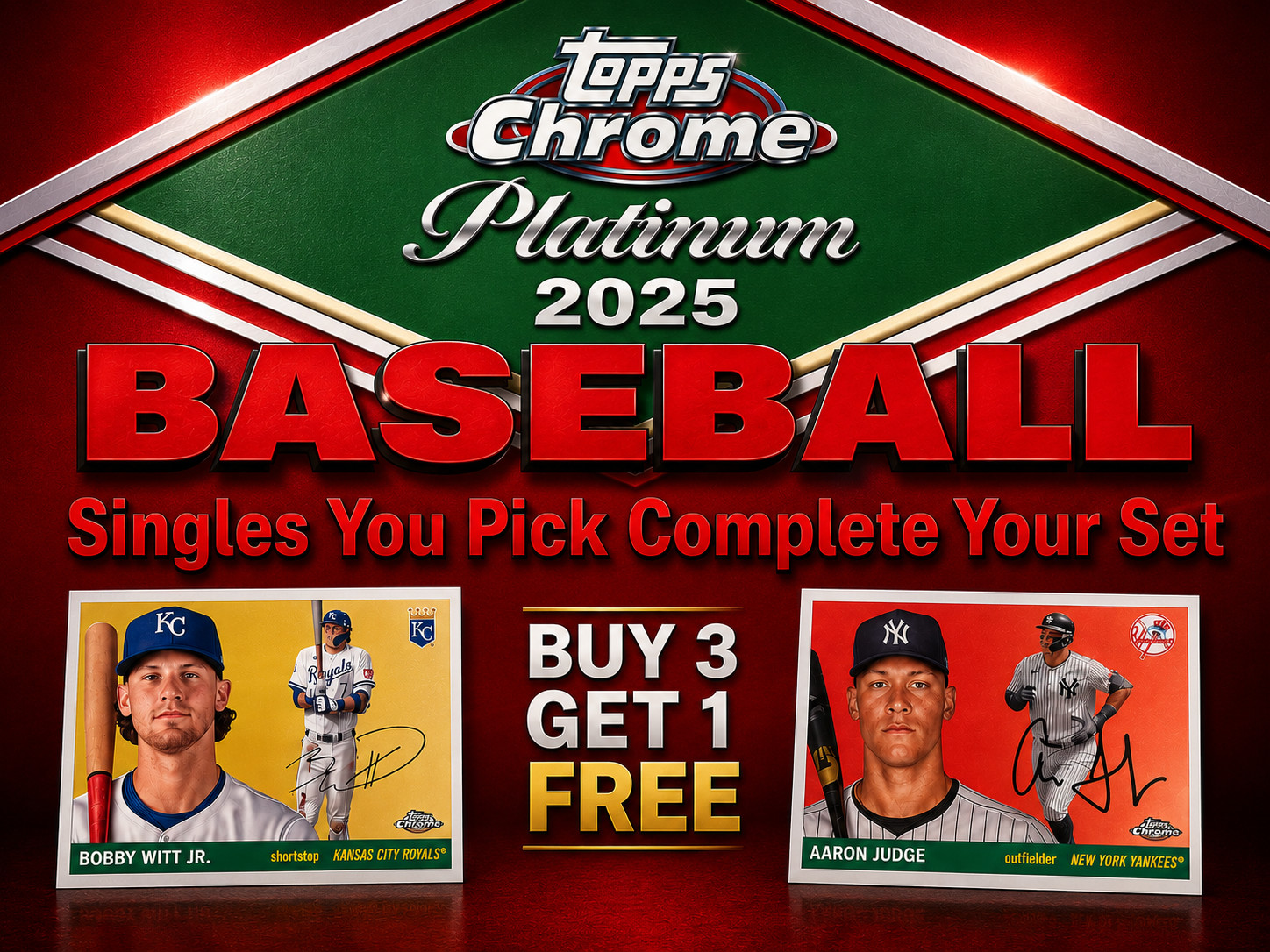 2025 Topps Chrome Platinum Singles Cards 251- 500 You Pick Complete Your Set
