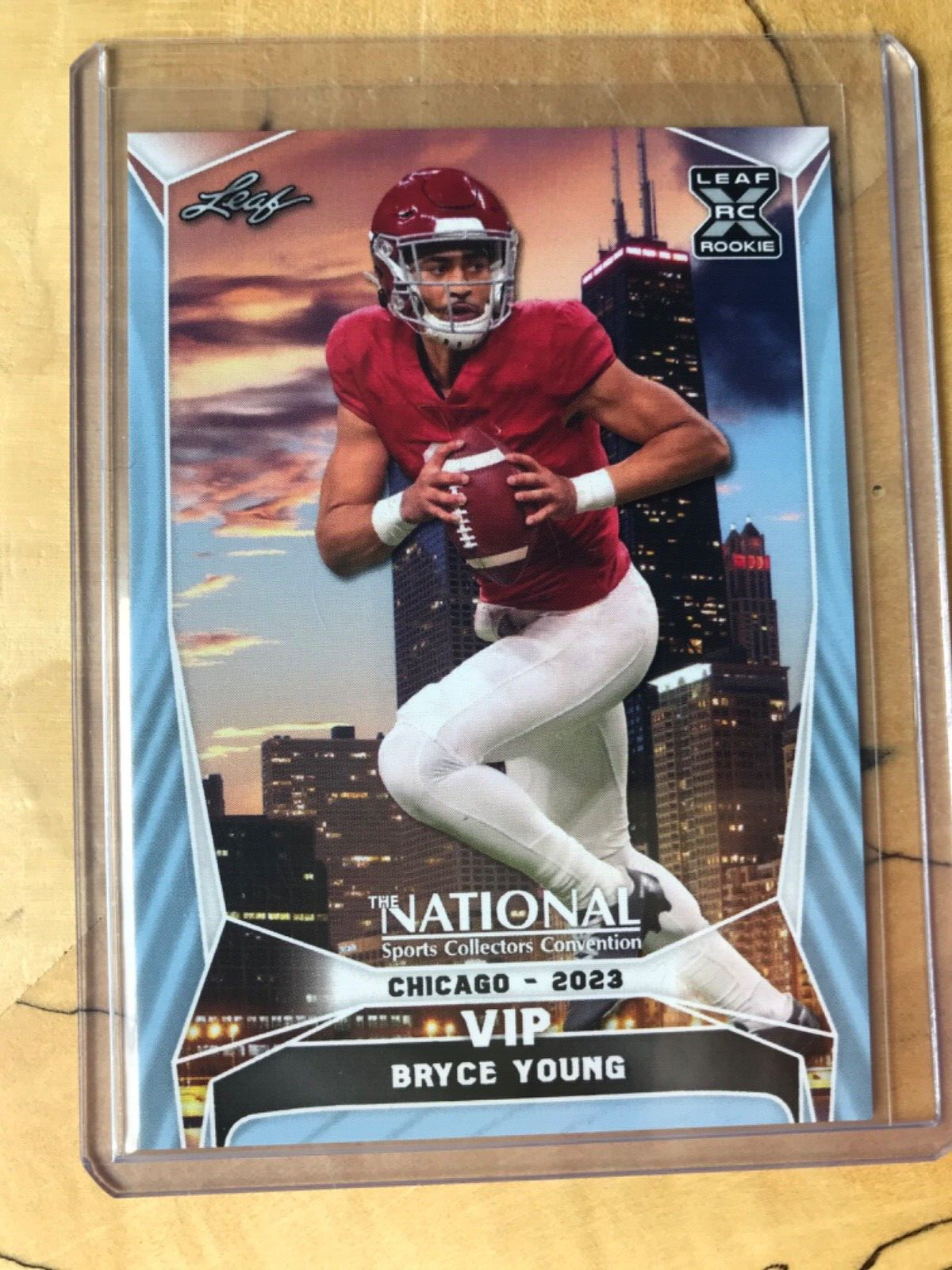 2023 Leaf The National VIP Bryce Young Rookie VIP-5 NSCC Exclusive RC